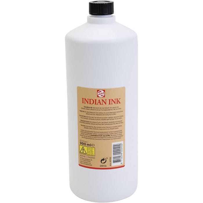 Inkt, zwart, 1000 ml/ 1 fles