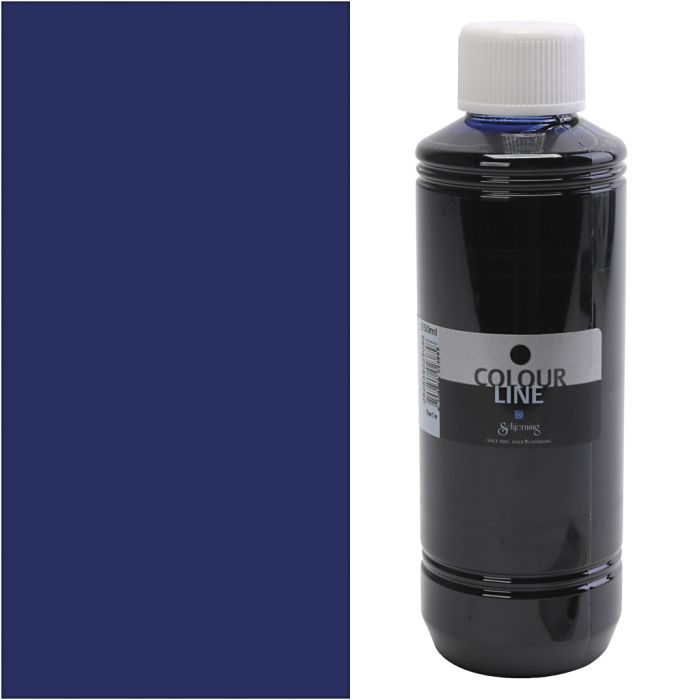 marineblauw, 250 ml/ 1 fles