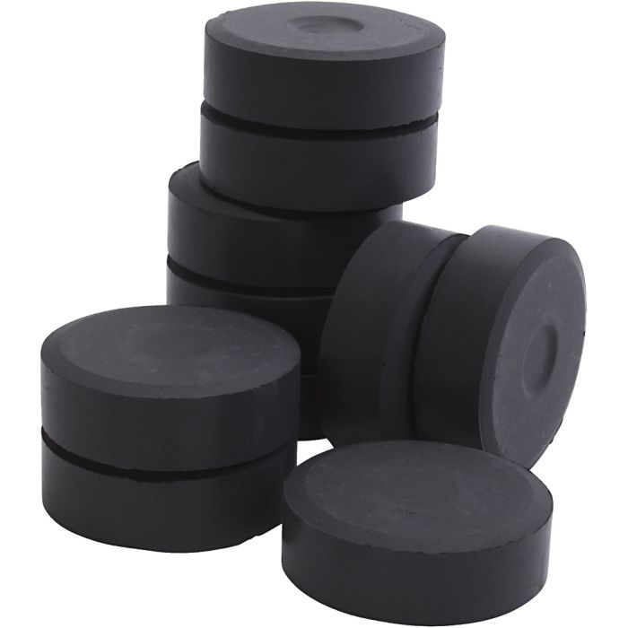 Tempera vloeibare aquarelverf, d 44 mm, zwart, 10 stuk/ 1 doos