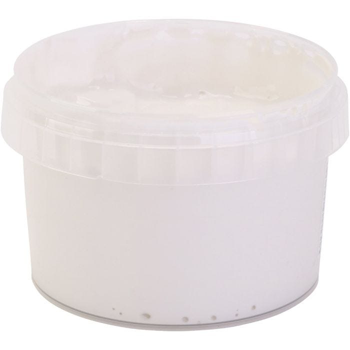 PRIMO Vingerverf, wit, 250 ml/ 1 fles