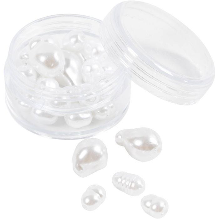Waskralen, Ovaal, d 6-14 mm, gatgrootte 1,3-1,5 mm, 30 stuk/ 1 doos