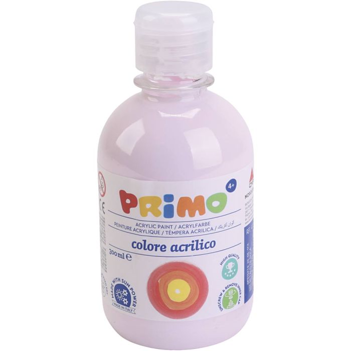 PRIMO Acrylverf, lichtroze, 300 ml/ 1 fles
