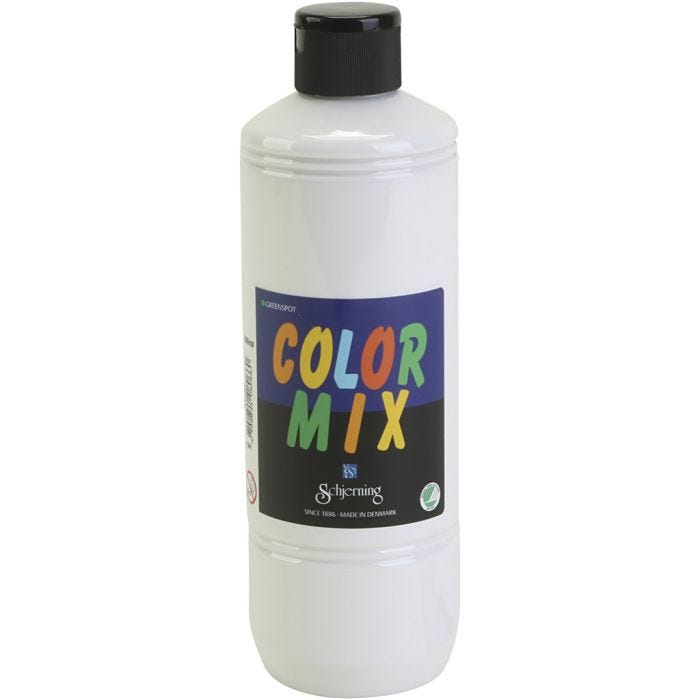 Greenspot Colormix Verf, wit, 500 ml/ 1 fles
