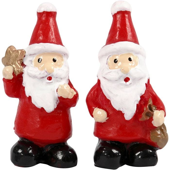 Miniatuur figuren, 35 mm, 17 mm, 2stuk/ 1 doos