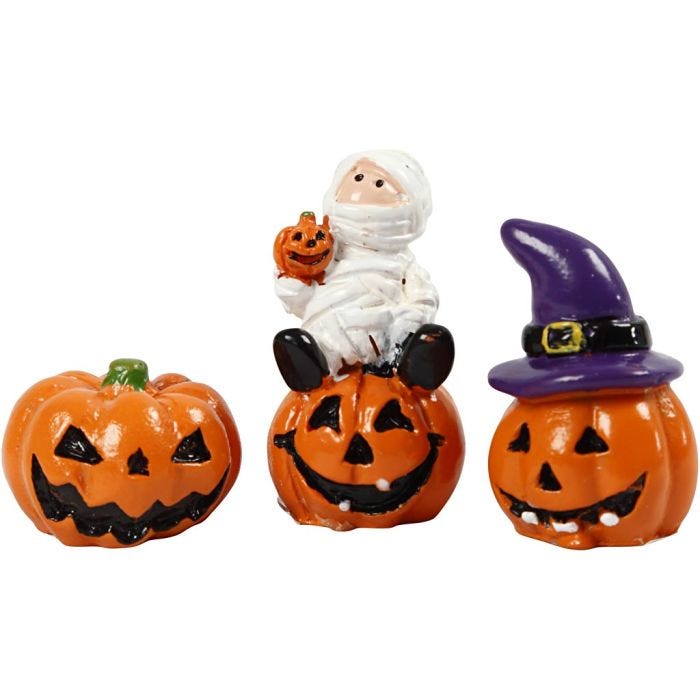 Miniatuur figuren, H: 1,5-3,5 cm, L: 2 cm, B: 2 cm, 3 stuk/ 1 doos