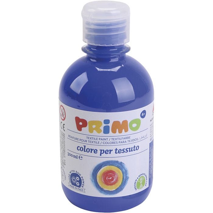 Textielverf, donkerblauw, 300 ml/ 1 fles