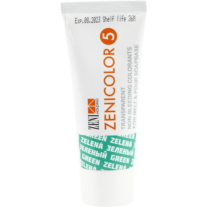 Zeepverf, groen, 30gr/ 1 doos