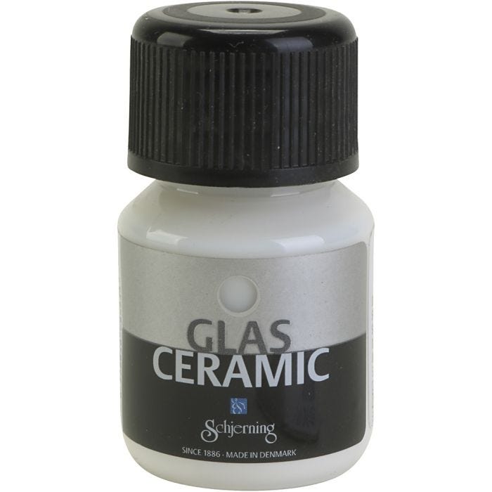 Keramiek- en porseleinverf, licht naturel, 35 ml/ 1 fles