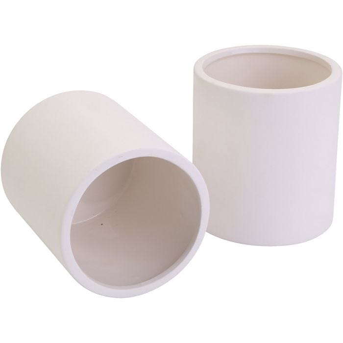 Keramieke potten, d 9 cm, afm 10 cm, 12 stuk/ 1 doos