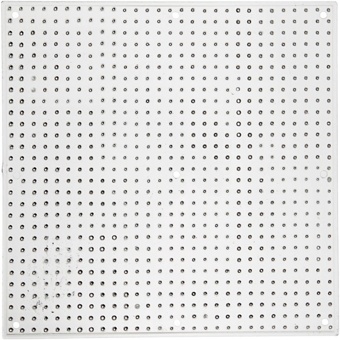 Onderplaat, grote vierkant, afm 14,5x14,5 cm, medium, 10 stuk/ 1 doos