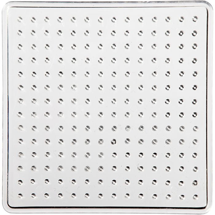 Onderplaat, klein vierkant, afm 7x7 cm, medium, 10 stuk/ 1 doos