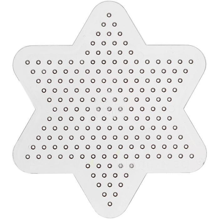 Onderplaat, kleine ster, d 10 cm, medium, 10 stuk/ 1 doos