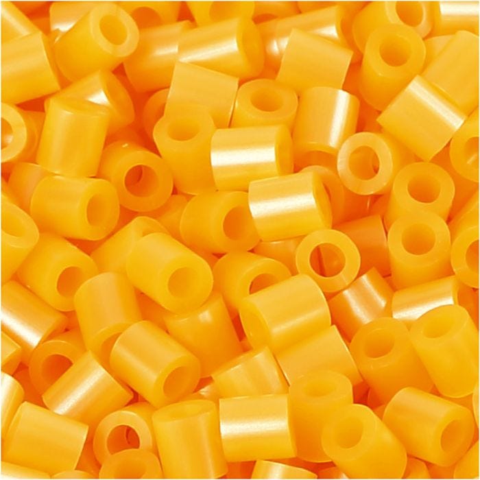 Foto kralen, afm 5x5 mm, gatgrootte 2,5 mm, medium, abricot (29), 1100 stuk/ 1 doos