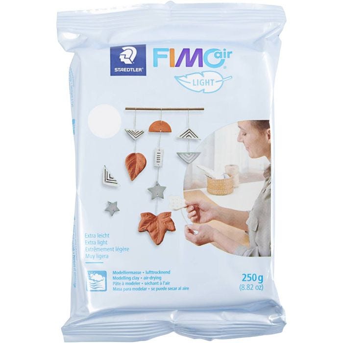 FIMO® Air , light, bright white, 250 gr/ 1 doos