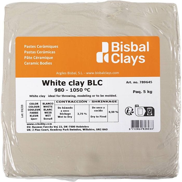 Decoratieve klei, 5kg/ 1 doos