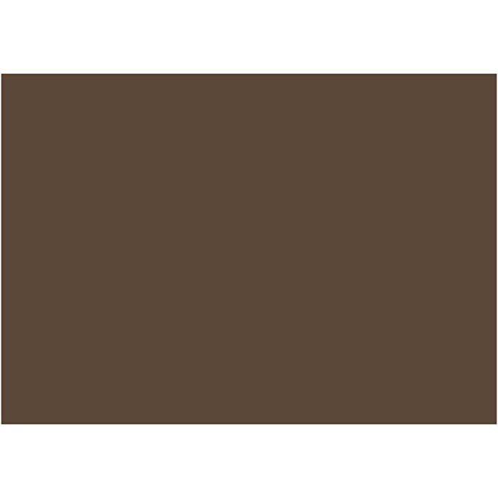 EVA-foam, A4, vel 210x297 mm, dikte 2 mm, donkerbruin, 10 vel/ 1 doos