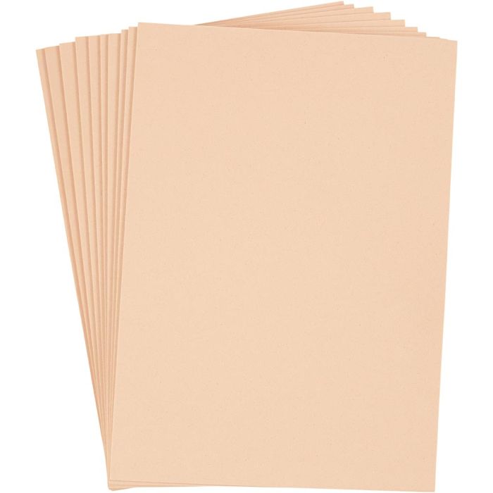 EVA-foam, A4, vel 210x297 mm, dikte 2 mm, crème, 10 vel/ 1 doos