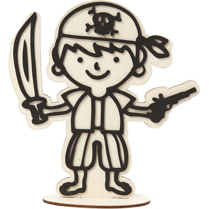 Figuur om te decoreren, 17 cm, 1 stuk