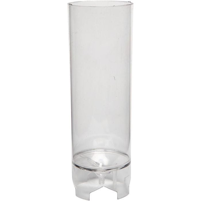 Kaarsen gietvorm, Cylinder, 185x70 mm, 1 stuk