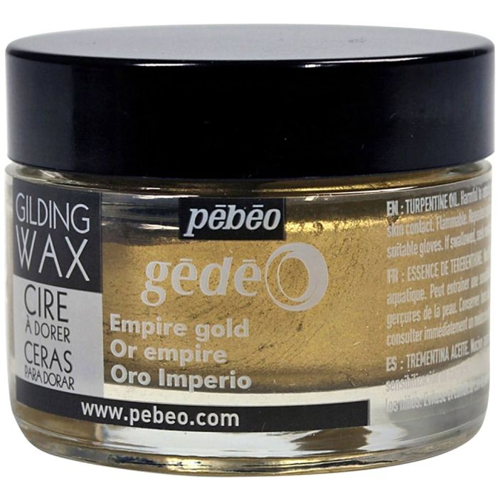 Pébéo gilding was, medium goud, 30 ml/ 1 Doosje