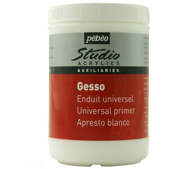Pébéo Studio Gesso, wit, 1000 ml/ 1 doos