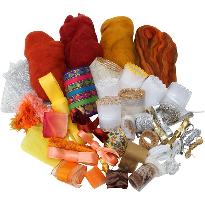 oranje, geel, 1 stuk