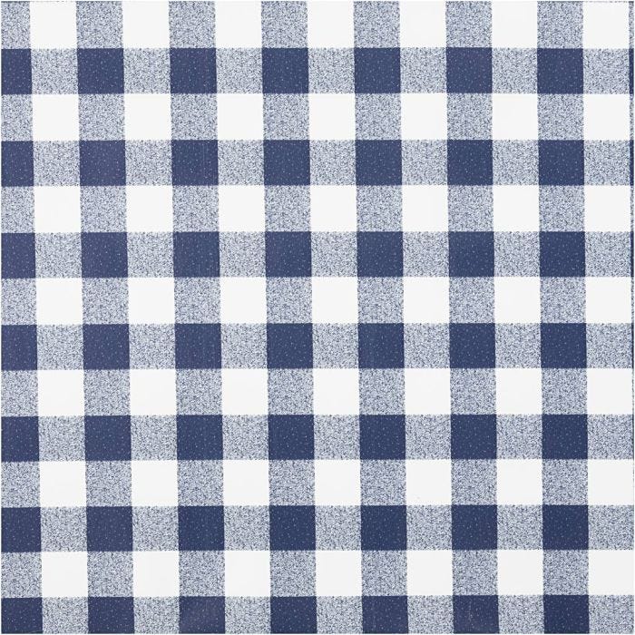 Wasdoek, ruit, B: 140 cm, blauw, wit, 20 m/ 1 rol