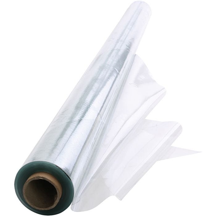 Wasdoek, B: 140 cm, helder, 20 m/ 1 rol