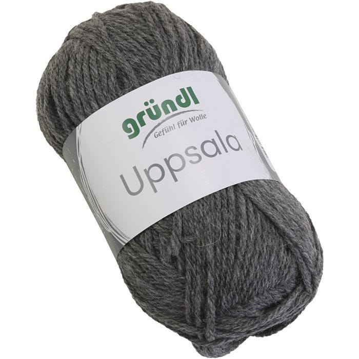 Wolgaren, L: 125 M, grijs mix, 50 gr/ 1 stuk