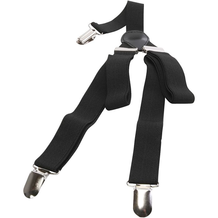 zwart, 10 set/ 1 zak