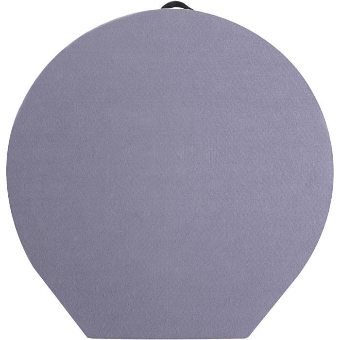 Flano bord, 73 cm, grijs, 1 stuk