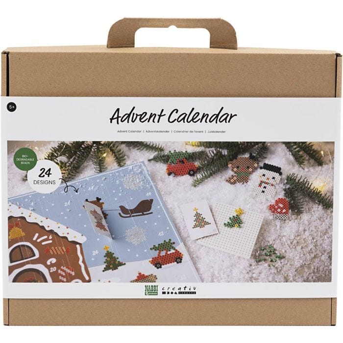 Adventskalender NABBI BioBeads, 24 ontwerpen, 1 stuk