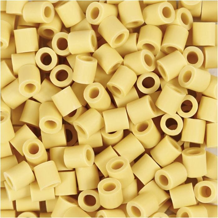 BioBeads van NABBI, 5x5 mm, 2.5 mm, medium, geel, 1000stuk/ 1 doos