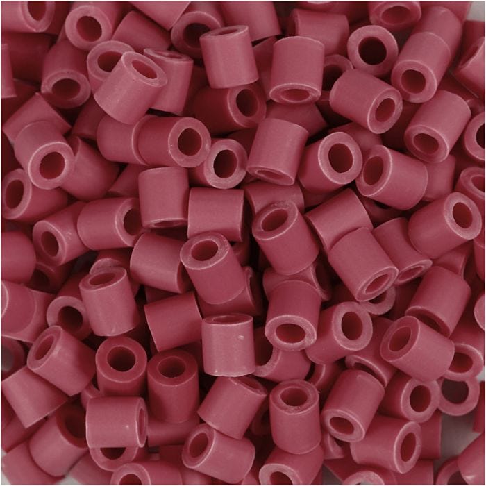 BioBeads van NABBI, afm 5x5 mm, gatgrootte 2.5 mm, medium, rood, 3000 stuk/ 1 doos
