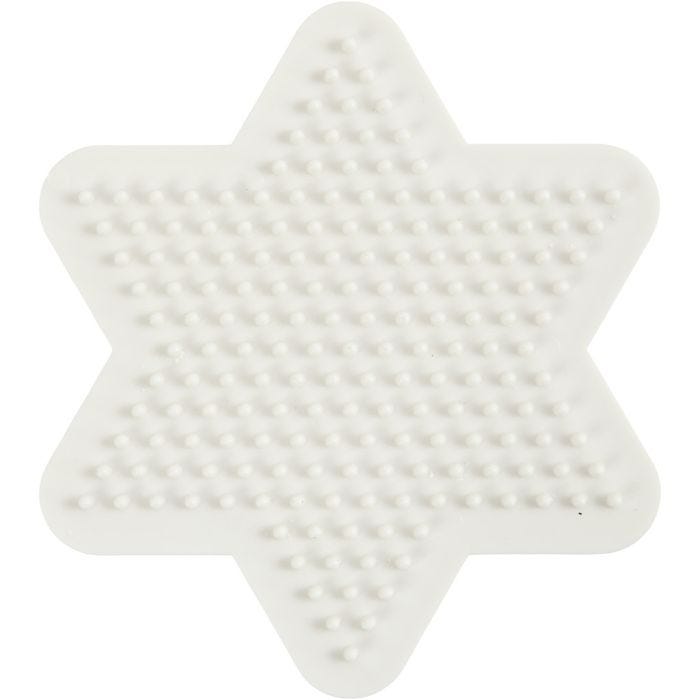 NABBI BioBeads Grondplaat, ster, 9,8x9,8 cm, medium, 1 stuk