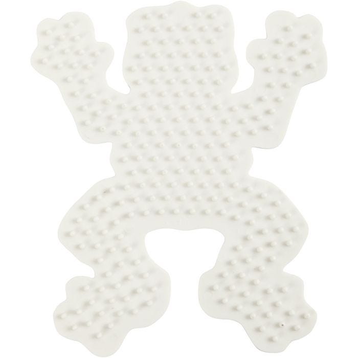 NABBI BioBeads Grondplaat, kikker, 10x12 cm, medium, 1 stuk