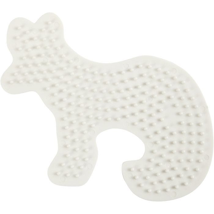 NABBI BioBeads Grondplaat, vos, 9,5x13,4 cm, medium, 1 stuk