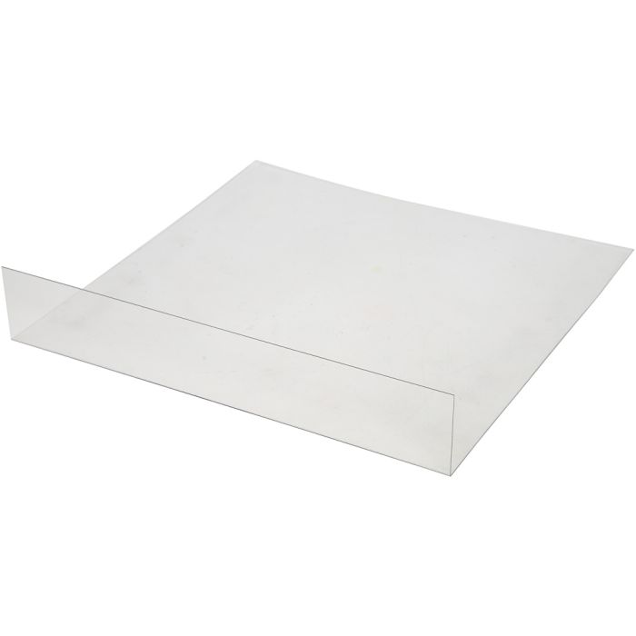 Papiermodule, 375x380 mm, transparant, 1 stuk
