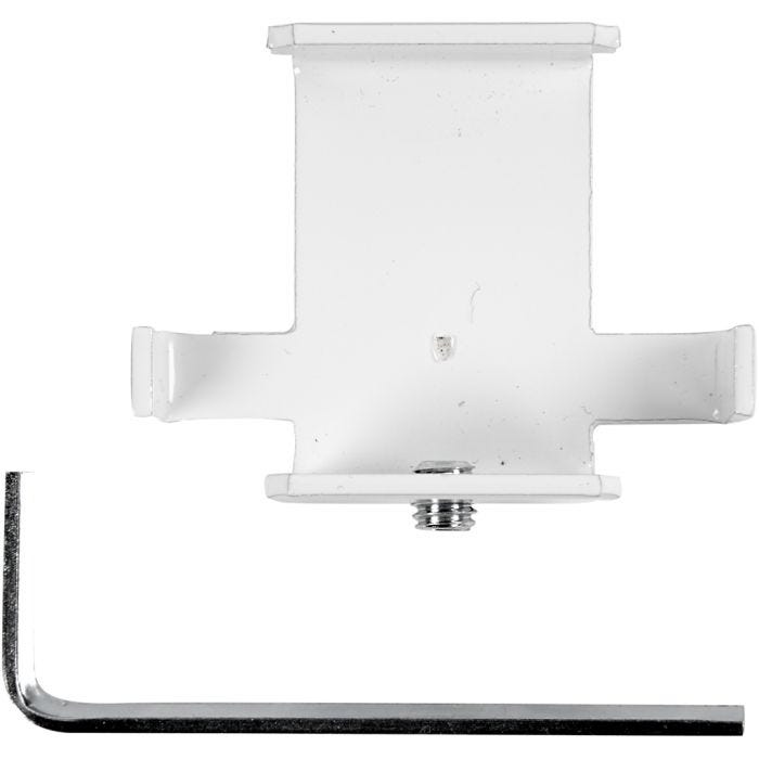 Verzamelprofiel, T-vormig, 55 mm, 20 cm, 45 mm, wit, 1 stuk