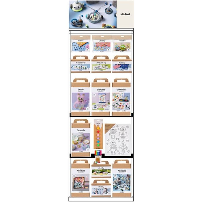 Vloerdisplay, gemonteerd, Nieuwe producten voor kinderen, 97 eenh./ 1 stuk