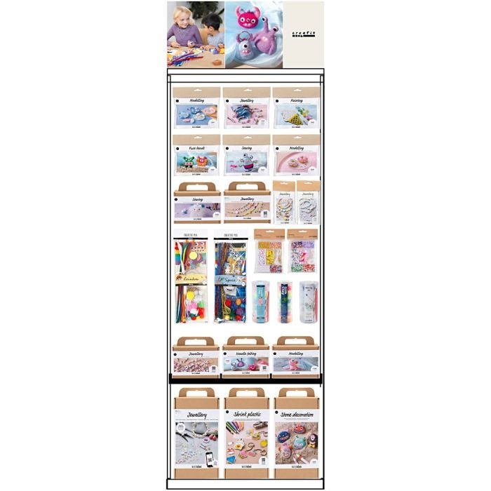 Vloerdisplay, gemonteerd, Favorieten van kinderen, 126 eenh./ 1 stuk