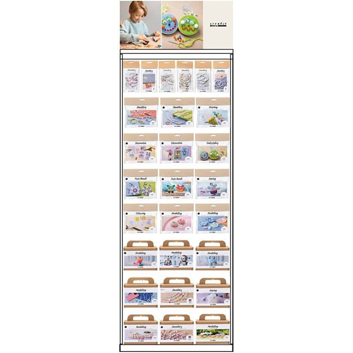 Vloerdisplay, gemonteerd, Kindvriendelijke prijzen, 198 eenh./ 1 stuk