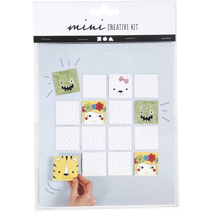 Mini Creatieve Set, memorie, 1 doos