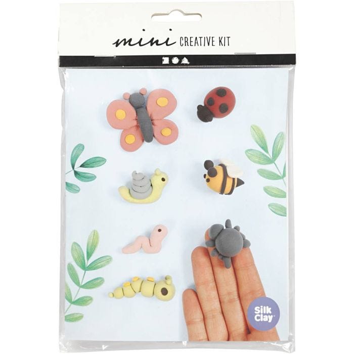 Mini Creative Kit, insecten, 1 doos