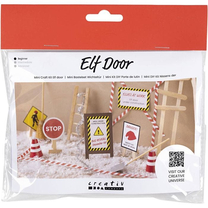 Mini Hobbyset Kabouterdeur, In aanbouw, 1 doos