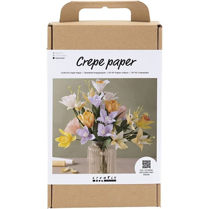 Hobbyset Crêpepapier, 1 doos