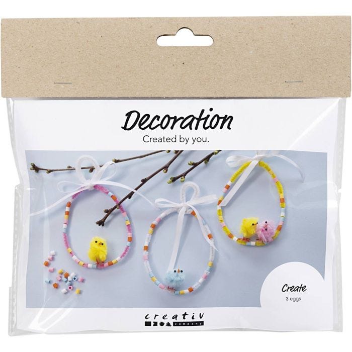 Mini Hobbyset Decoratie, diverse kleuren, 1 doos