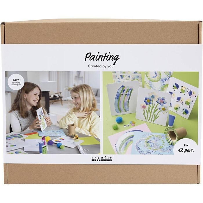 Mega Hobbyset Schilderen, diverse kleuren, 1 doos