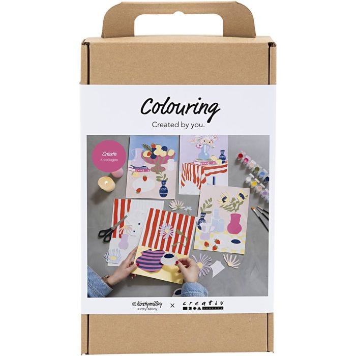 Hobbyset Kleuren, Collage, 1 doos