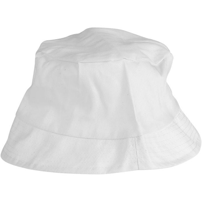 Zonnehoed, 54 cm, wit, 1 stuk